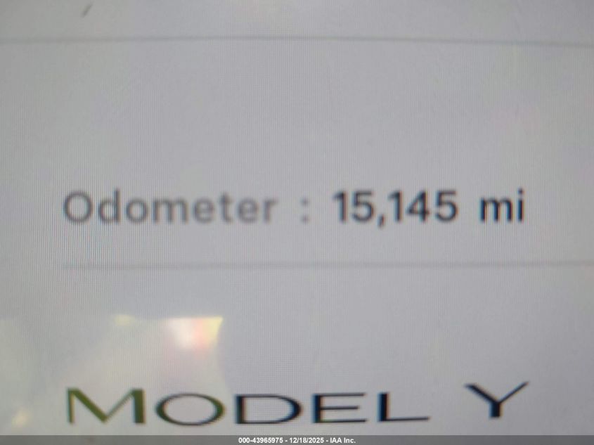 2023 Tesla Model Y Awd/Long Range Dual Motor All-Wheel Drive VIN: 7SAYGDEE0PA185057 Lot: 43965975