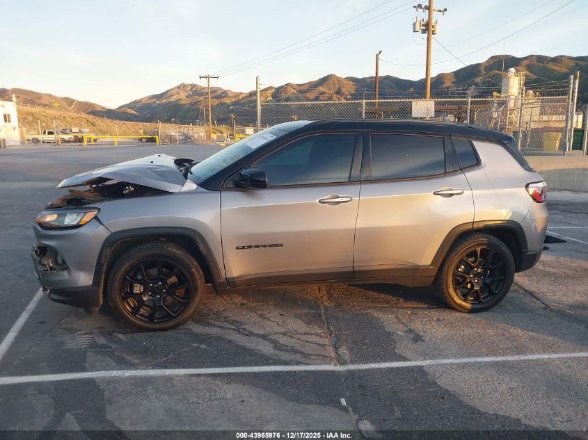 2022 Jeep Compass Altitude Fwd VIN: 3C4NJCBB8NT225523 Lot: 43965976
