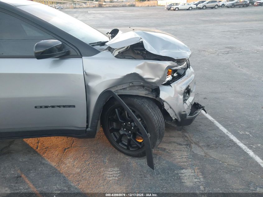 2022 Jeep Compass Altitude Fwd VIN: 3C4NJCBB8NT225523 Lot: 43965976