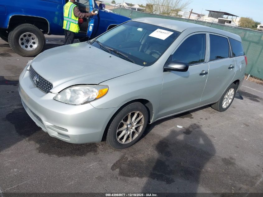 2T1KR32E33C130082 2003 TOYOTA MATRIX photo no. 2