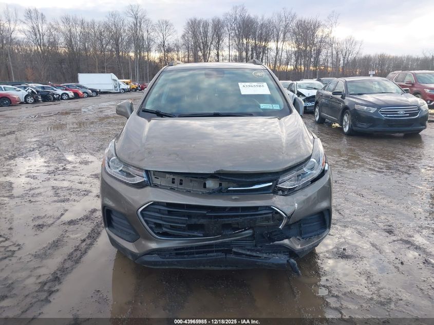 2022 Chevrolet Trax Awd Lt VIN: KL7CJPSM1NB525371 Lot: 43965985