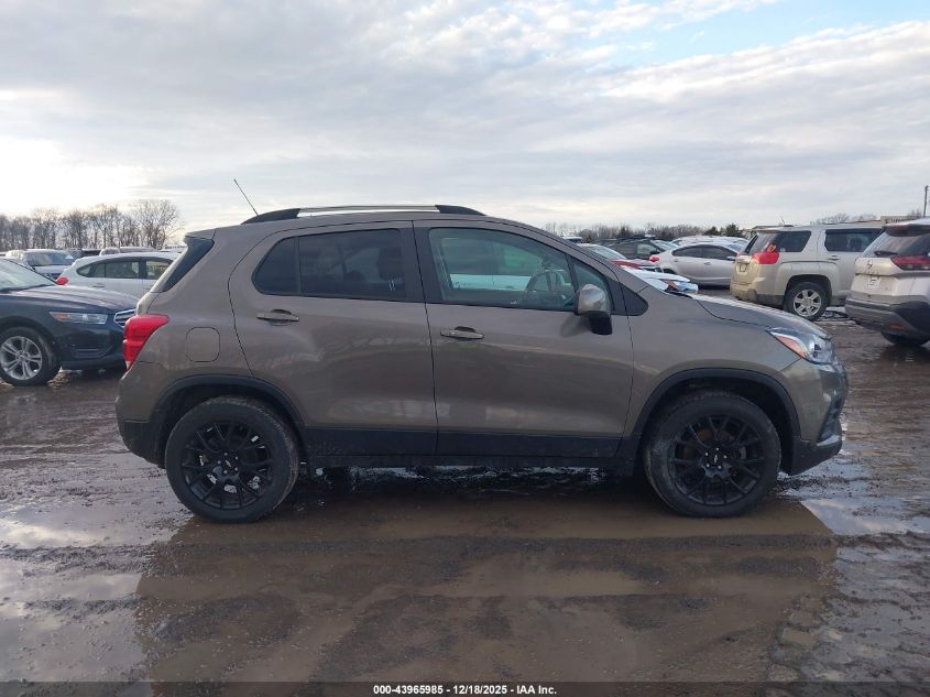 2022 Chevrolet Trax Awd Lt VIN: KL7CJPSM1NB525371 Lot: 43965985