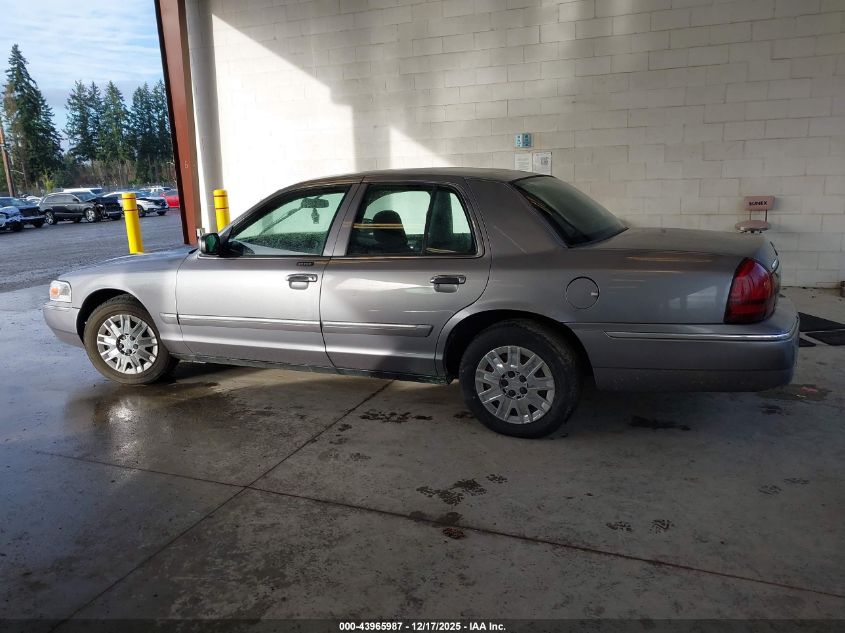 2006 Mercury Grand Marquis Gs VIN: 2MEFM74V16X649599 Lot: 43965987