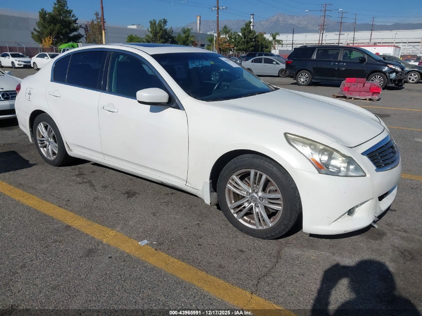 2011 Infiniti G37