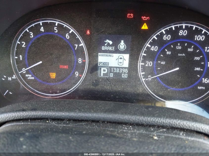 2011 Infiniti G37 Journey VIN: JN1CV6APXBM302956 Lot: 43965991