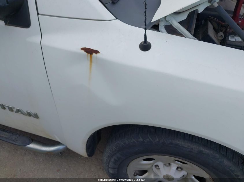 2007 Nissan Titan Xe VIN: 1N6AA07A17N220256 Lot: 43965996