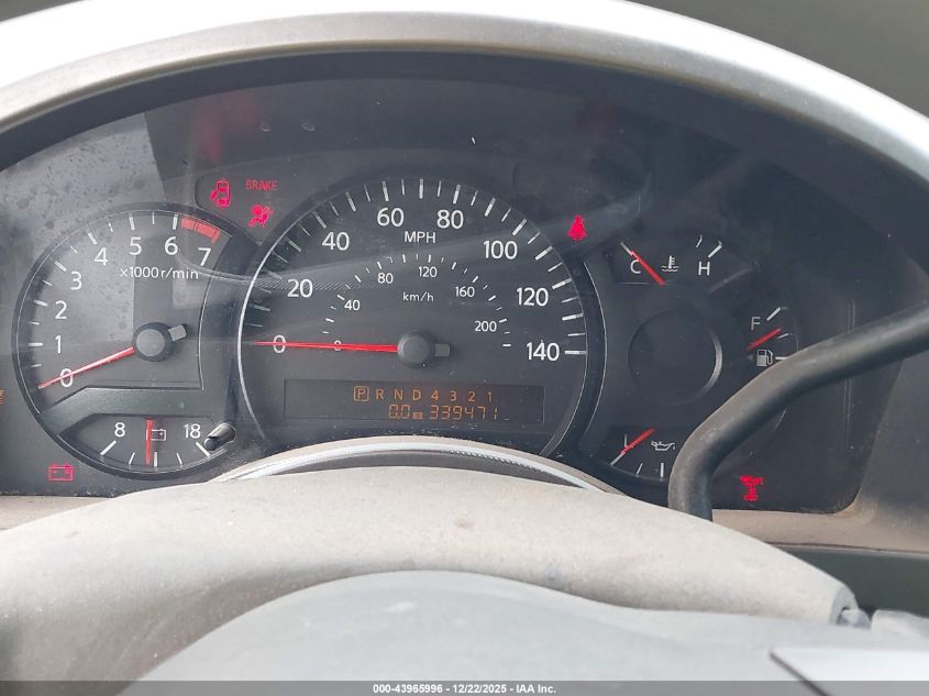 2007 Nissan Titan Xe VIN: 1N6AA07A17N220256 Lot: 43965996