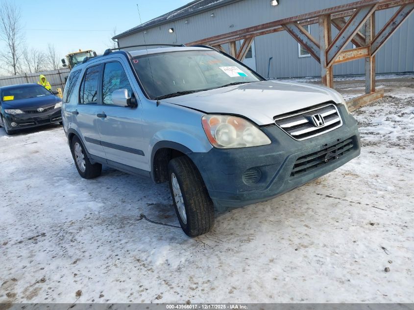 2006 Honda Cr-V Ex VIN: SHSRD78846U426372 Lot: 43966017