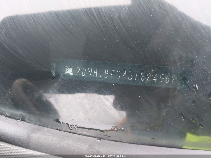 2011 Chevrolet Equinox Ls VIN: 2GNALBEC4B1324562 Lot: 43966020