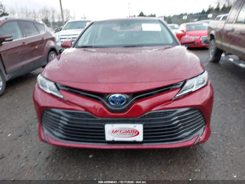 2018 Toyota Camry Hybrid Le VIN: 4T1B31HK3JU502471 Lot: 43966043