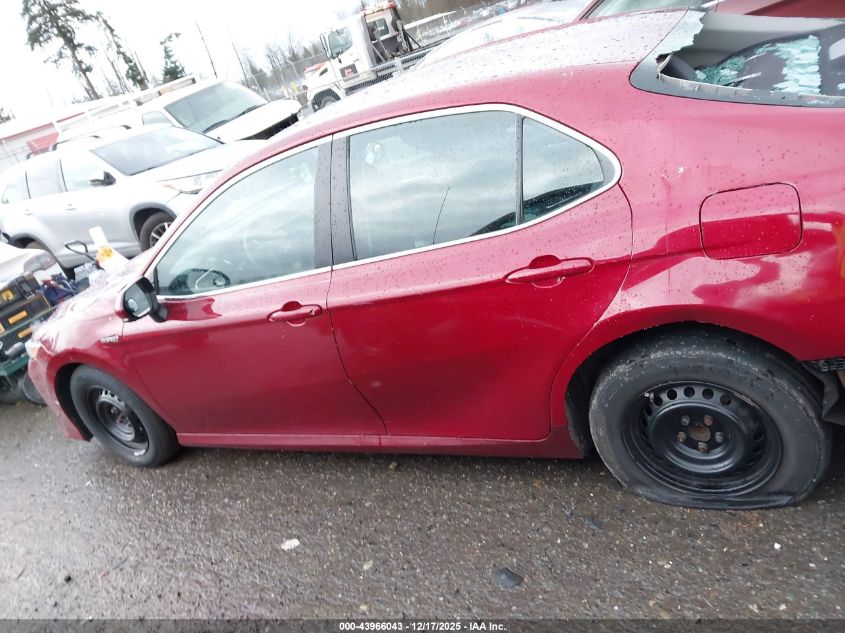 2018 Toyota Camry Hybrid Le VIN: 4T1B31HK3JU502471 Lot: 43966043