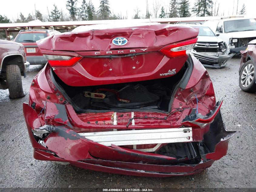 2018 Toyota Camry Hybrid Le VIN: 4T1B31HK3JU502471 Lot: 43966043