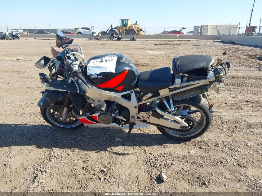 1999 Honda Cbr900 Rr VIN: JH2SC3302XM301876 Lot: 43966054