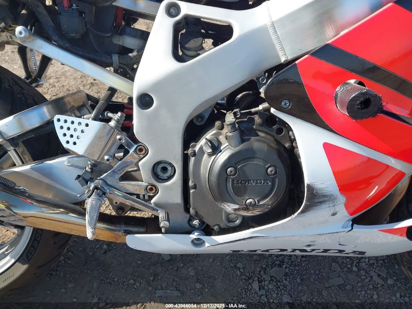 1999 Honda Cbr900 Rr VIN: JH2SC3302XM301876 Lot: 43966054