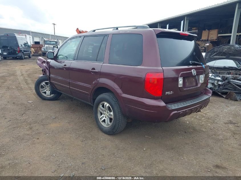2004 Honda Pilot Ex VIN: 2HKYF184X4H584110 Lot: 43966056