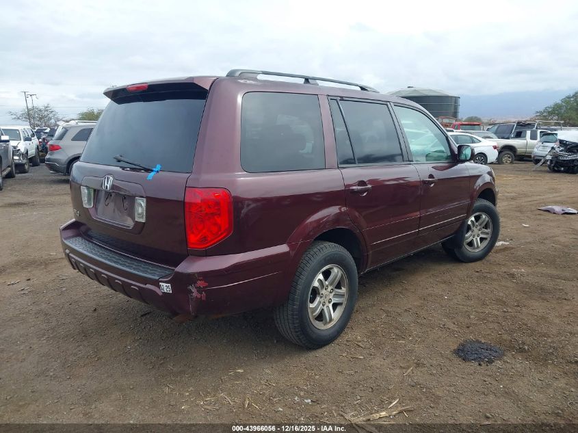 2004 Honda Pilot Ex VIN: 2HKYF184X4H584110 Lot: 43966056