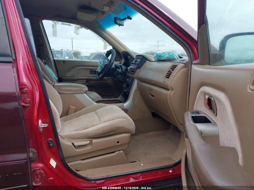 2004 Honda Pilot Ex VIN: 2HKYF184X4H584110 Lot: 43966056