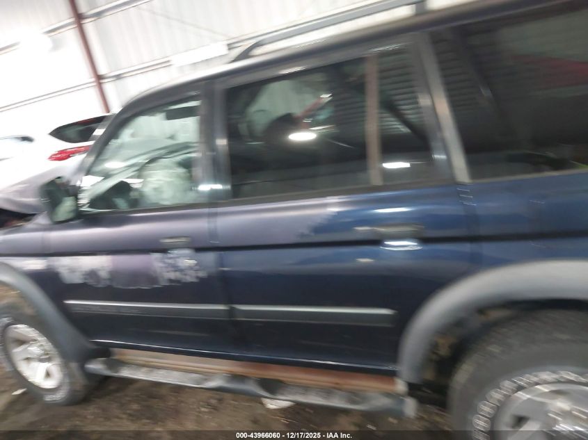 2002 Mitsubishi Montero Sport Es/Ls VIN: JA4LS21H82J044777 Lot: 43966060