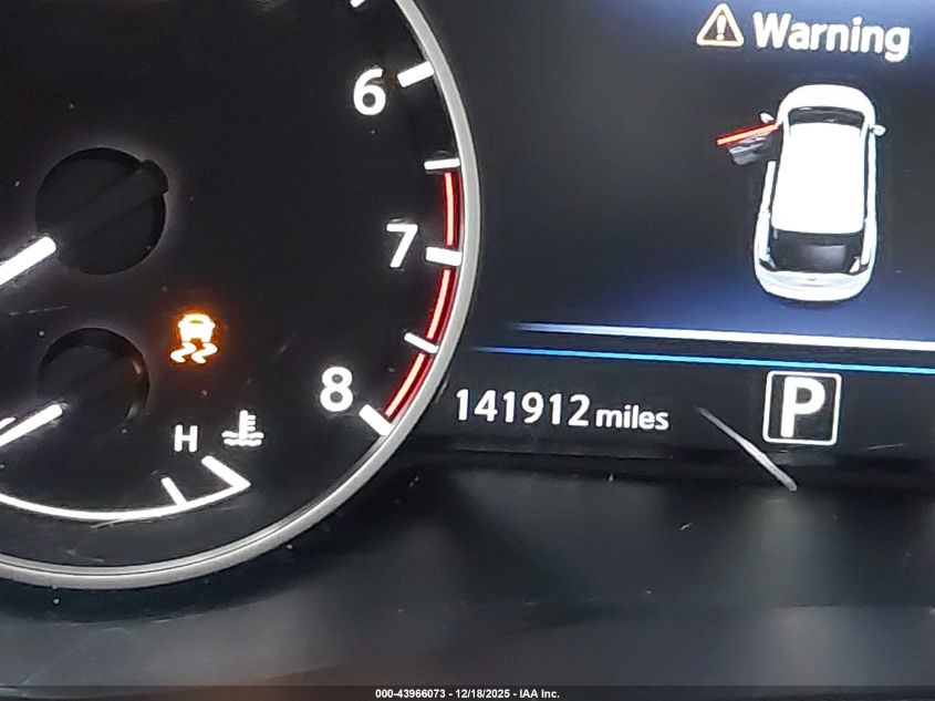 2019 Nissan Murano Sl VIN: 5N1AZ2MJ7KN116192 Lot: 43966073