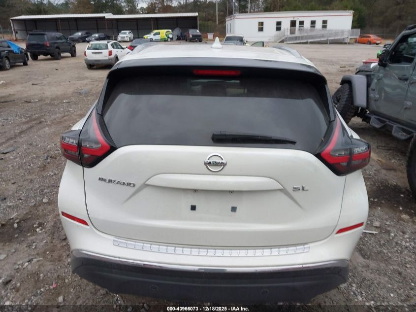 2019 Nissan Murano Sl VIN: 5N1AZ2MJ7KN116192 Lot: 43966073