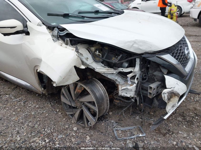 2019 Nissan Murano Sl VIN: 5N1AZ2MJ7KN116192 Lot: 43966073