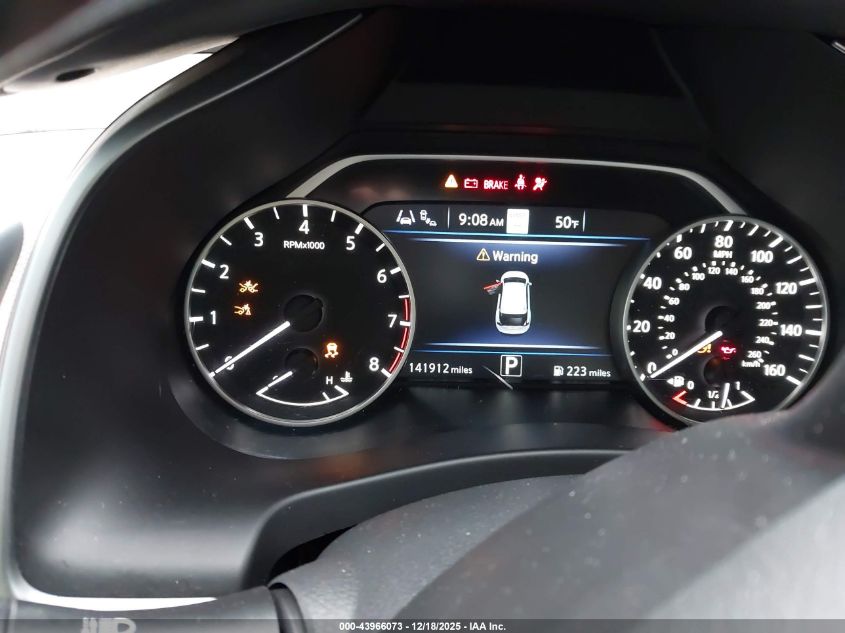 2019 Nissan Murano Sl VIN: 5N1AZ2MJ7KN116192 Lot: 43966073