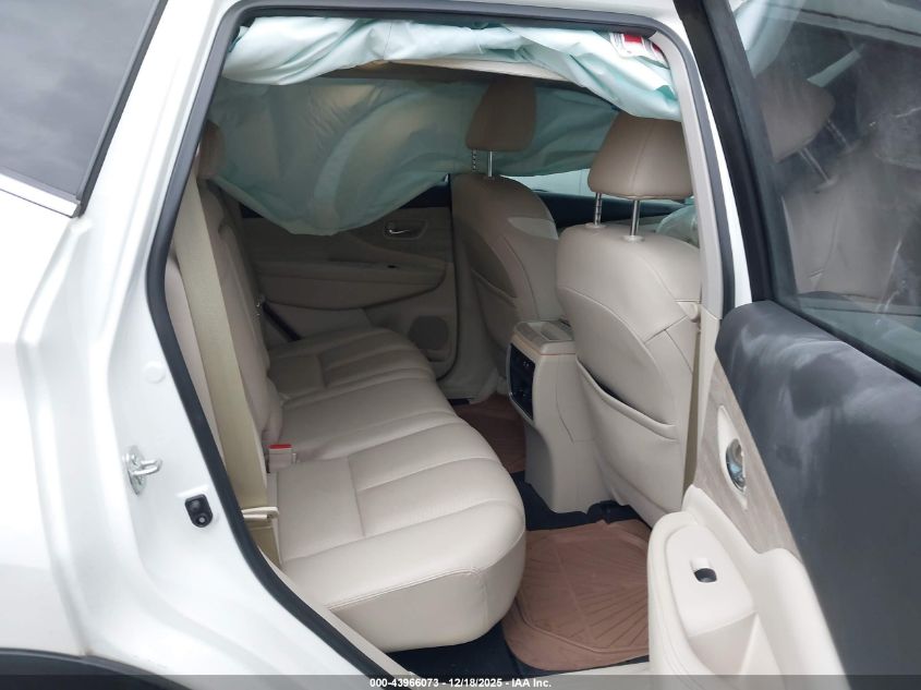 2019 Nissan Murano Sl VIN: 5N1AZ2MJ7KN116192 Lot: 43966073