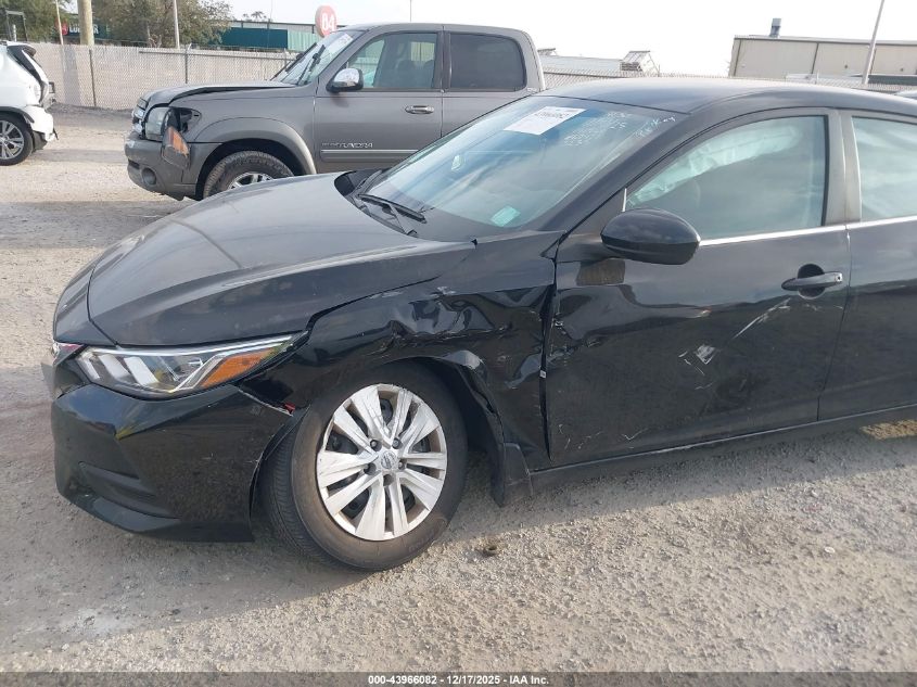 2021 Nissan Sentra S Xtronic Cvt VIN: 3N1AB8BV0MY303235 Lot: 43966082