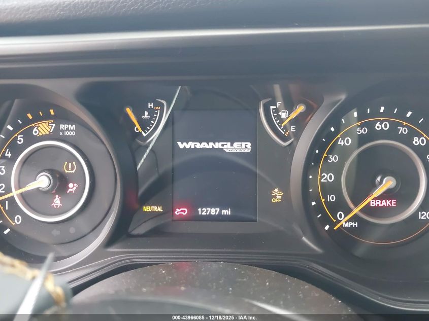 2024 Jeep Wrangler 4-Door Sport S 4X4 VIN: 1C4PJXDG7RW254326 Lot: 43966085