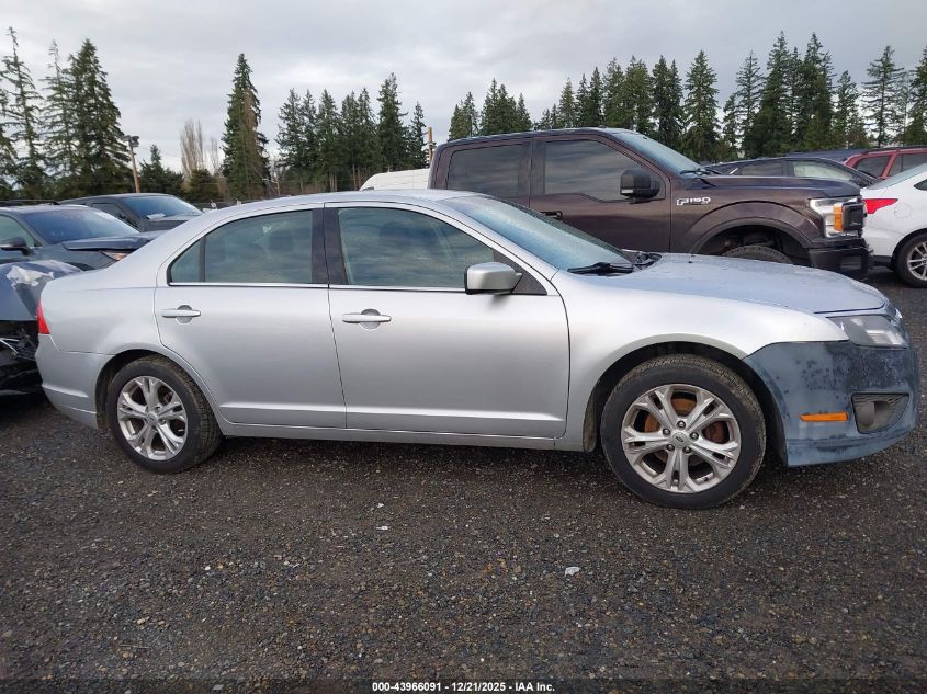 2012 Ford Fusion Se VIN: 3FAHP0HG3CR342908 Lot: 43966091