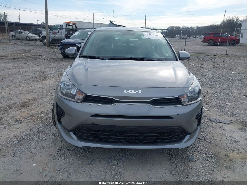 2023 Kia Rio S VIN: 3KPA24AD1PE537792 Lot: 43966100