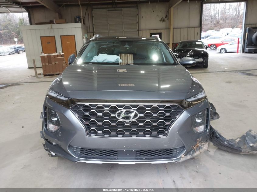2020 Hyundai Santa Fe Limited VIN: 5NMS53AD0LH161983 Lot: 43966101