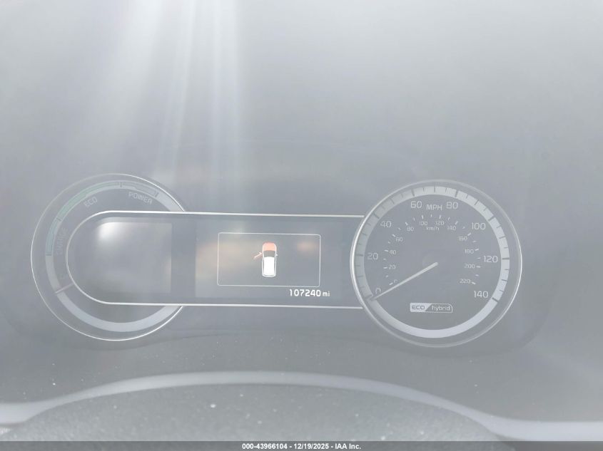 2017 Kia Niro Lx VIN: KNDCB3LC9H5088527 Lot: 43966104