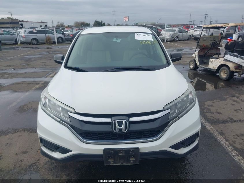 2016 Honda Cr-V Se VIN: 5J6RM4H40GL073091 Lot: 43966109