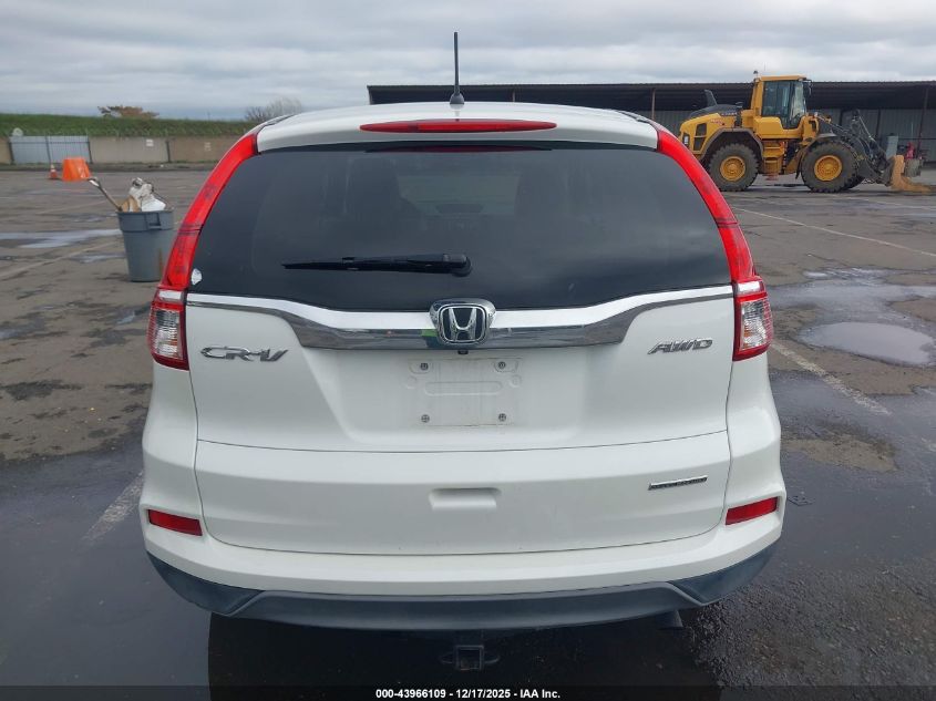 2016 Honda Cr-V Se VIN: 5J6RM4H40GL073091 Lot: 43966109