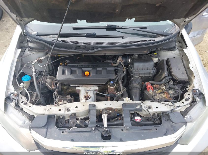 2012 Honda Civic Ex-L VIN: 2HGFB2F93CH306309 Lot: 43966110