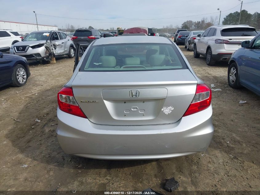 2012 Honda Civic Ex-L VIN: 2HGFB2F93CH306309 Lot: 43966110