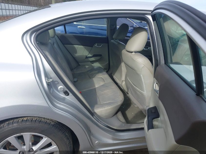 2012 Honda Civic Ex-L VIN: 2HGFB2F93CH306309 Lot: 43966110