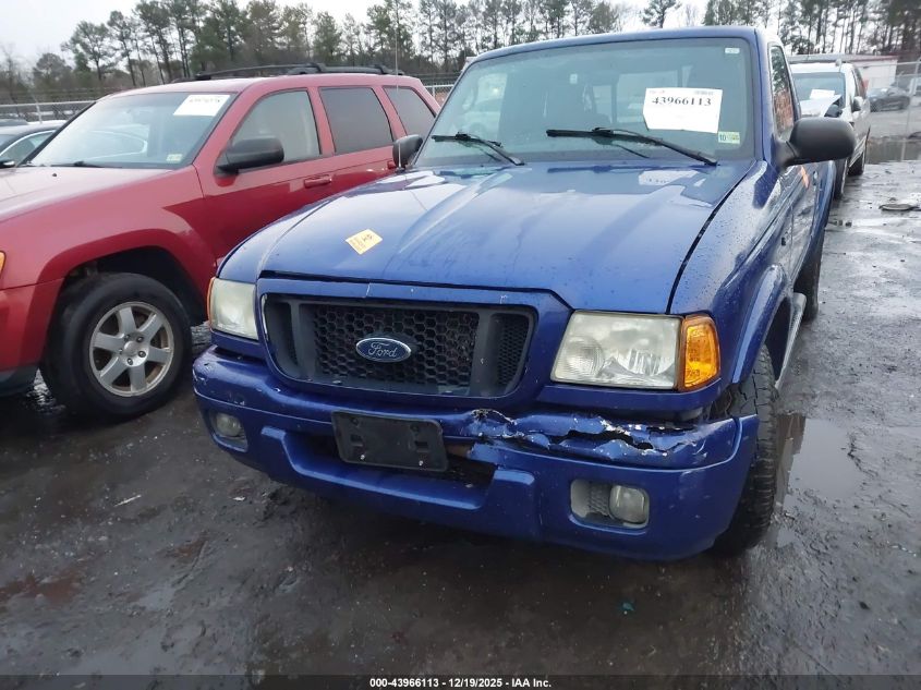 2004 Ford Ranger Edge/Xl/Xlt VIN: 1FTYR10U64PA38573 Lot: 43966113