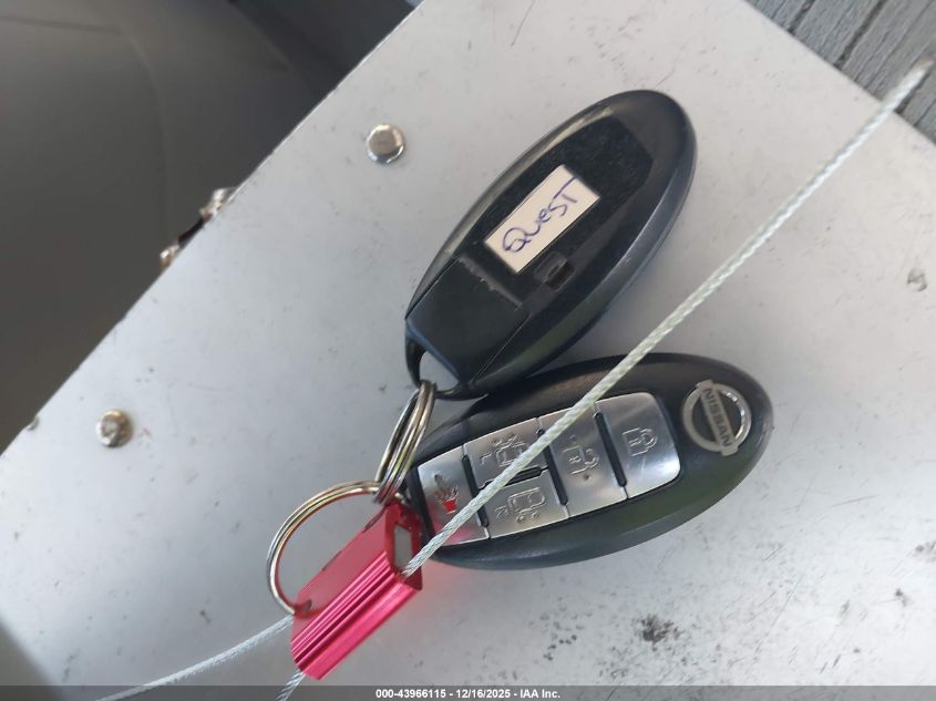 2012 Nissan Quest Sv VIN: JN8AE2KP0C9042006 Lot: 43966115