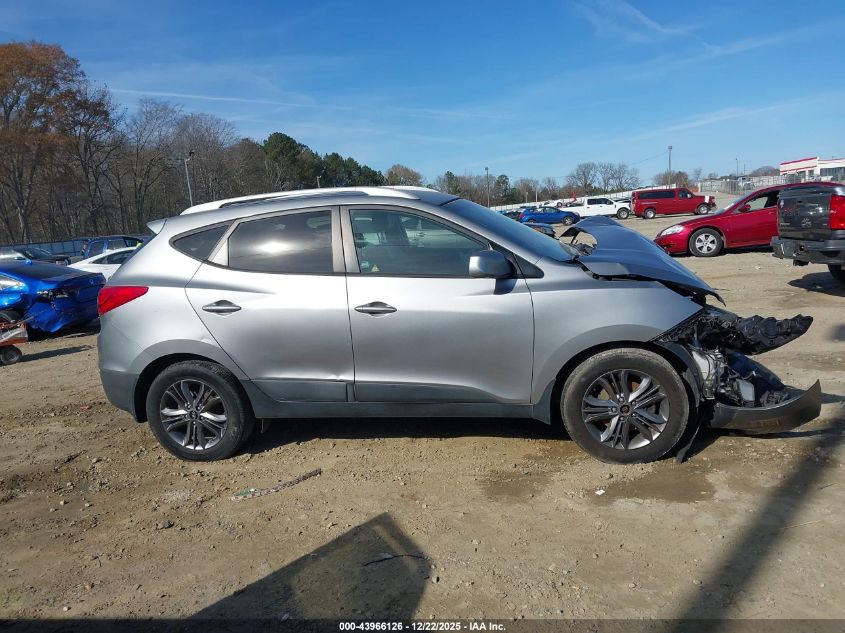 2015 Hyundai Tucson Se VIN: KM8JU3AGXFU050844 Lot: 43966126