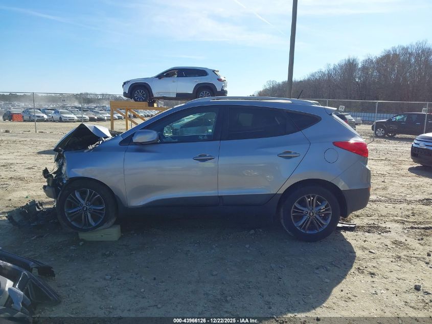 2015 Hyundai Tucson Se VIN: KM8JU3AGXFU050844 Lot: 43966126