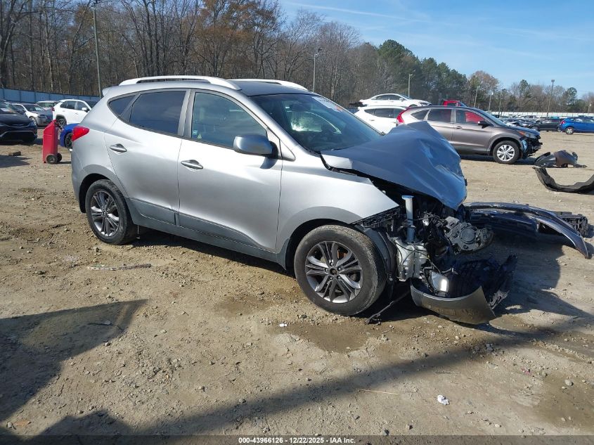 2015 Hyundai Tucson Se VIN: KM8JU3AGXFU050844 Lot: 43966126
