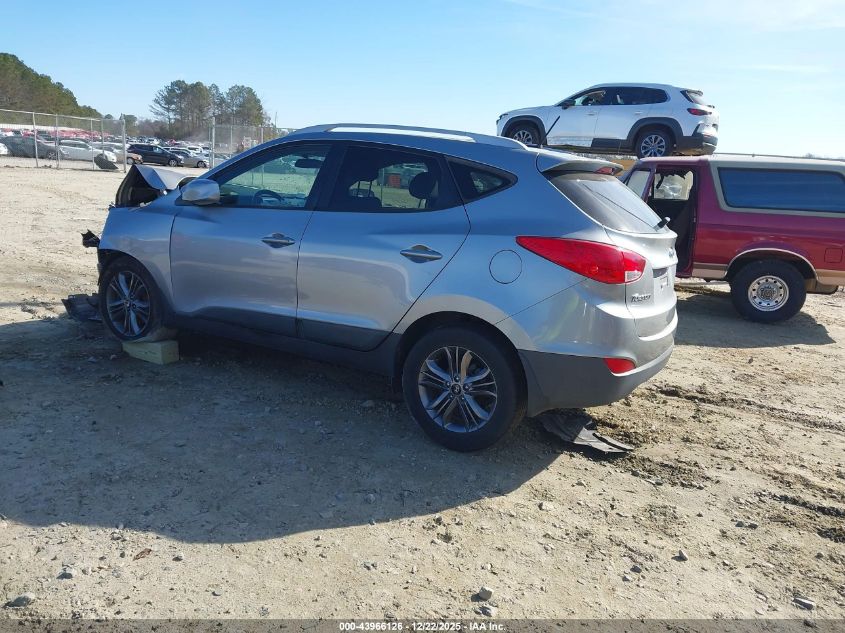 2015 Hyundai Tucson Se VIN: KM8JU3AGXFU050844 Lot: 43966126