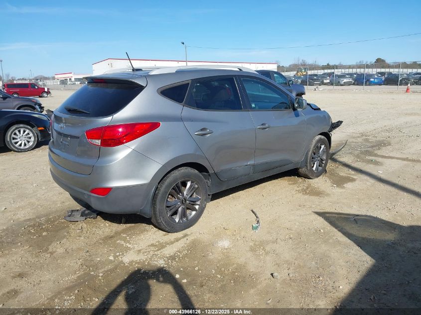 2015 Hyundai Tucson Se VIN: KM8JU3AGXFU050844 Lot: 43966126
