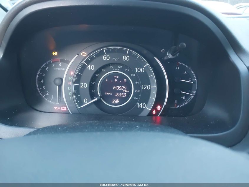 2012 Honda Cr-V Ex-L VIN: 5J6RM4H75CL011917 Lot: 43966127