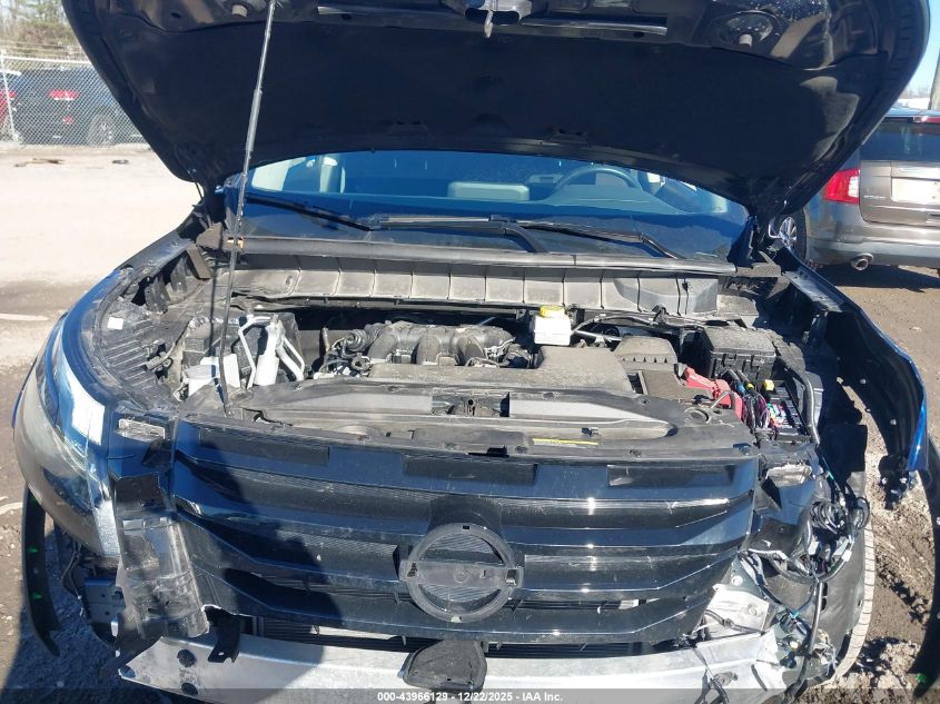 2024 Nissan Pathfinder Sv 4Wd VIN: 5N1DR3BC0RC296239 Lot: 43966129