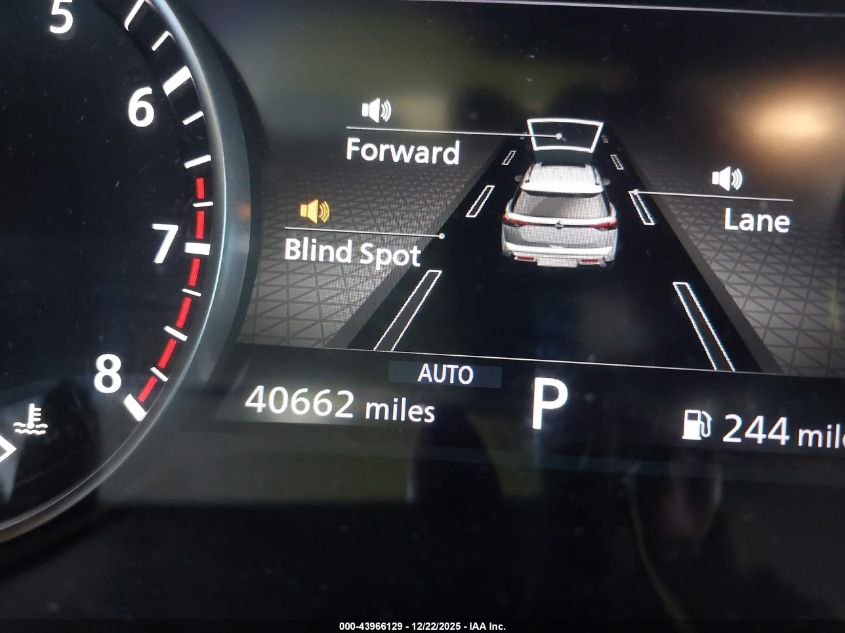 2024 Nissan Pathfinder Sv 4Wd VIN: 5N1DR3BC0RC296239 Lot: 43966129