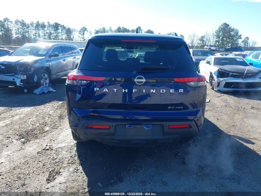 2024 Nissan Pathfinder Sv 4Wd VIN: 5N1DR3BC0RC296239 Lot: 43966129