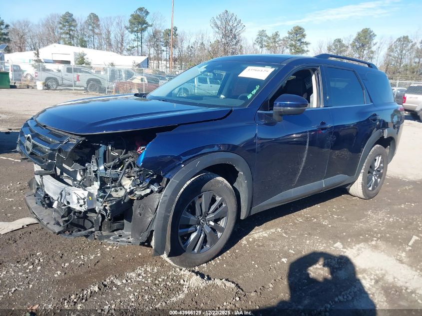 2024 Nissan Pathfinder Sv 4Wd VIN: 5N1DR3BC0RC296239 Lot: 43966129